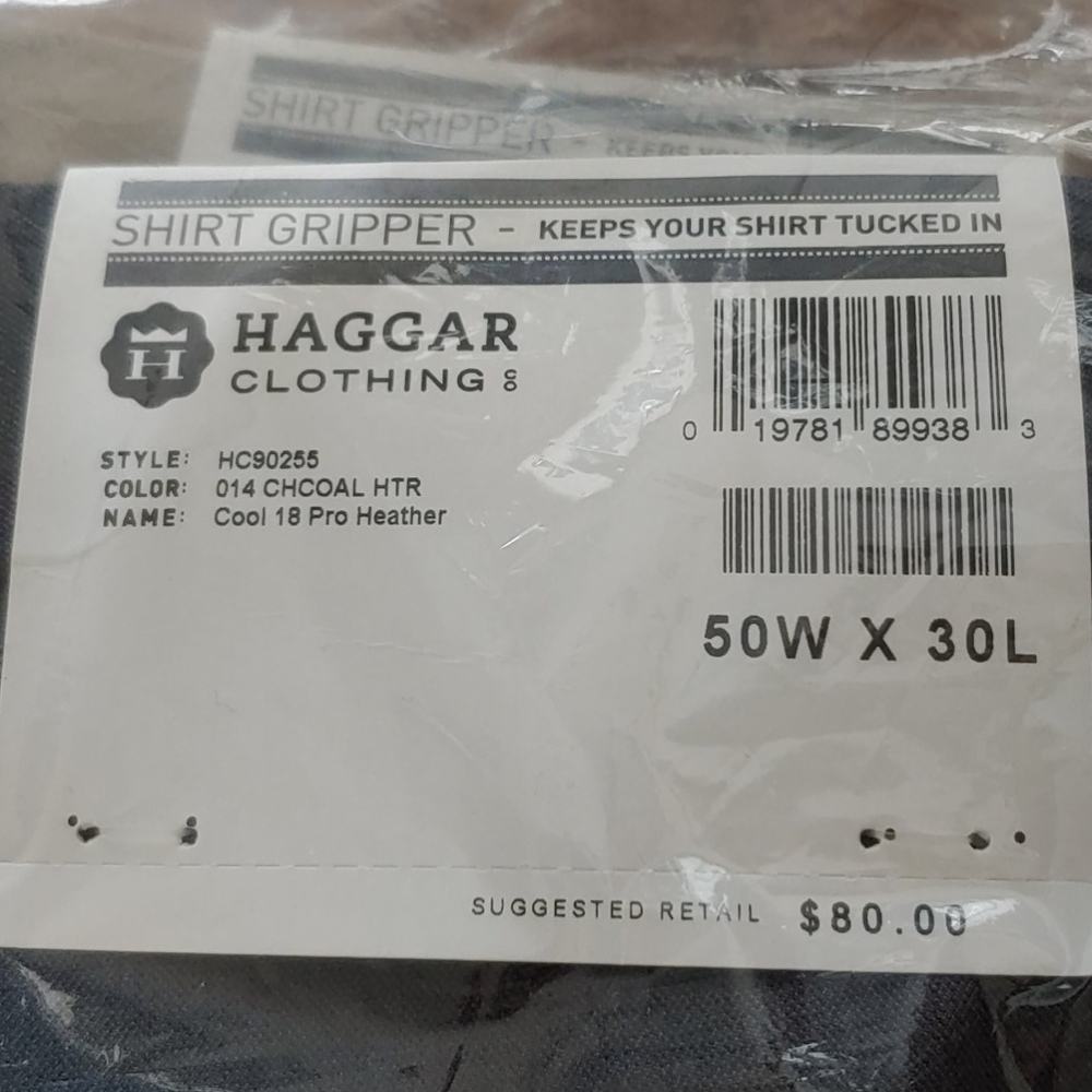 Haggar Big & Tall Cool 18 Pro Pants